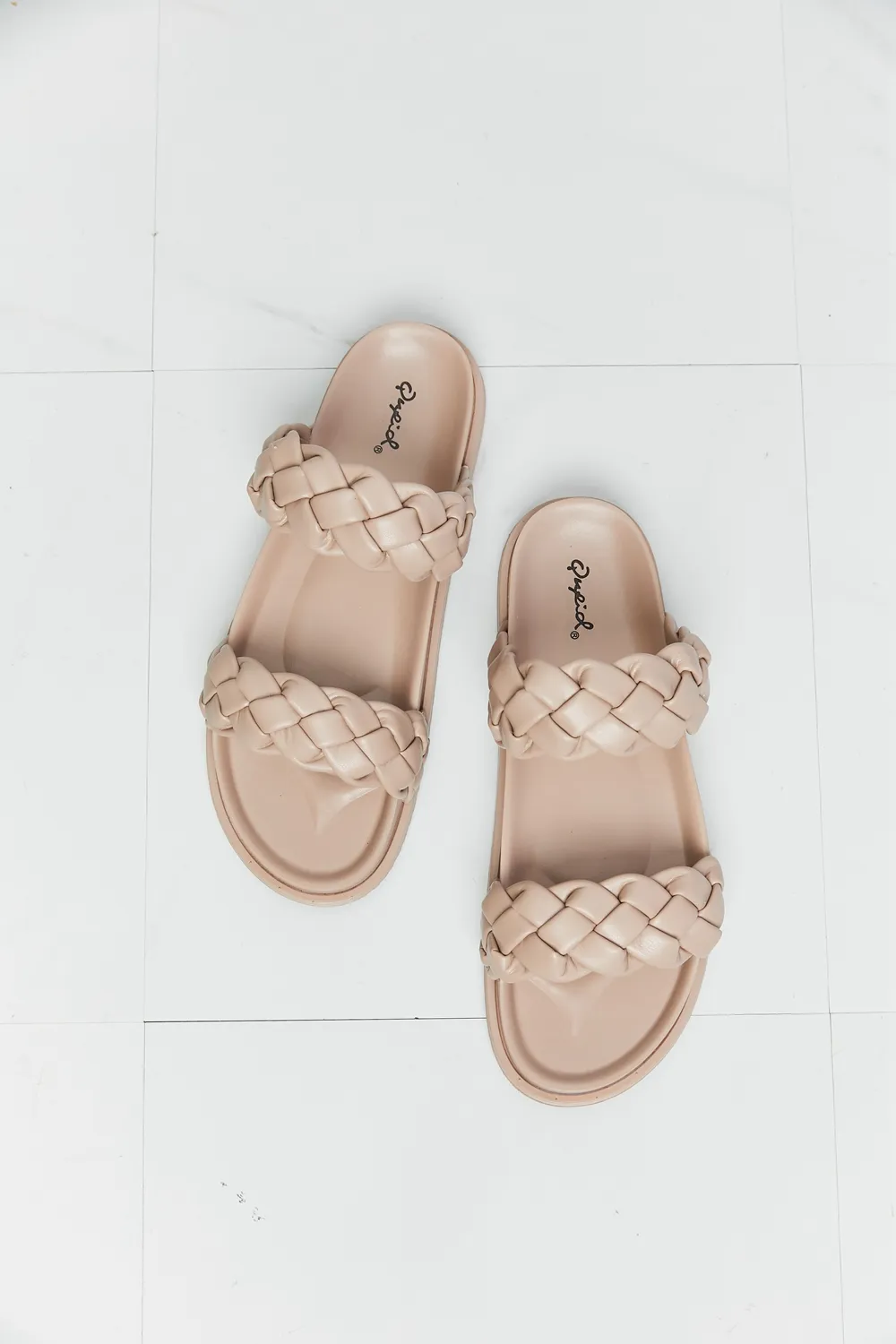 Braided Open Toe Slippers, image 3