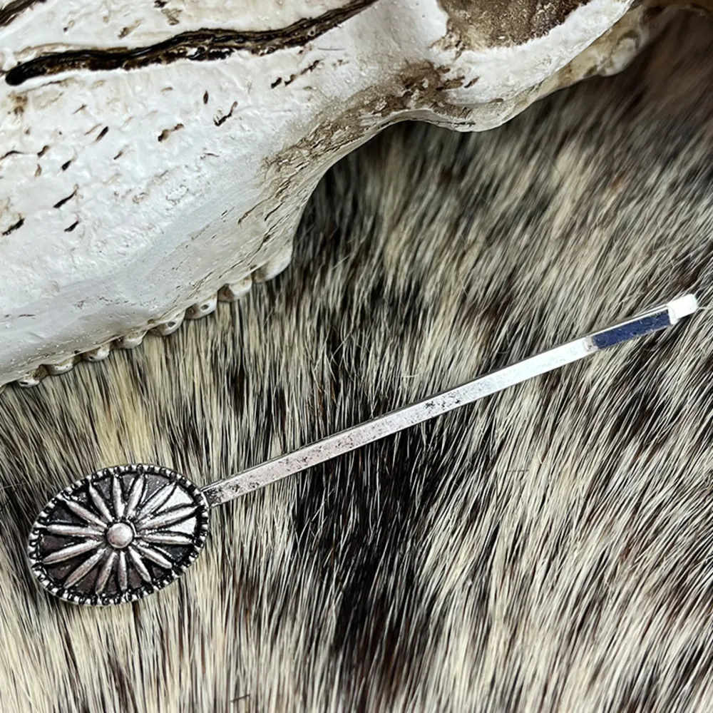 Turquoise Alloy Hairpin, image 9