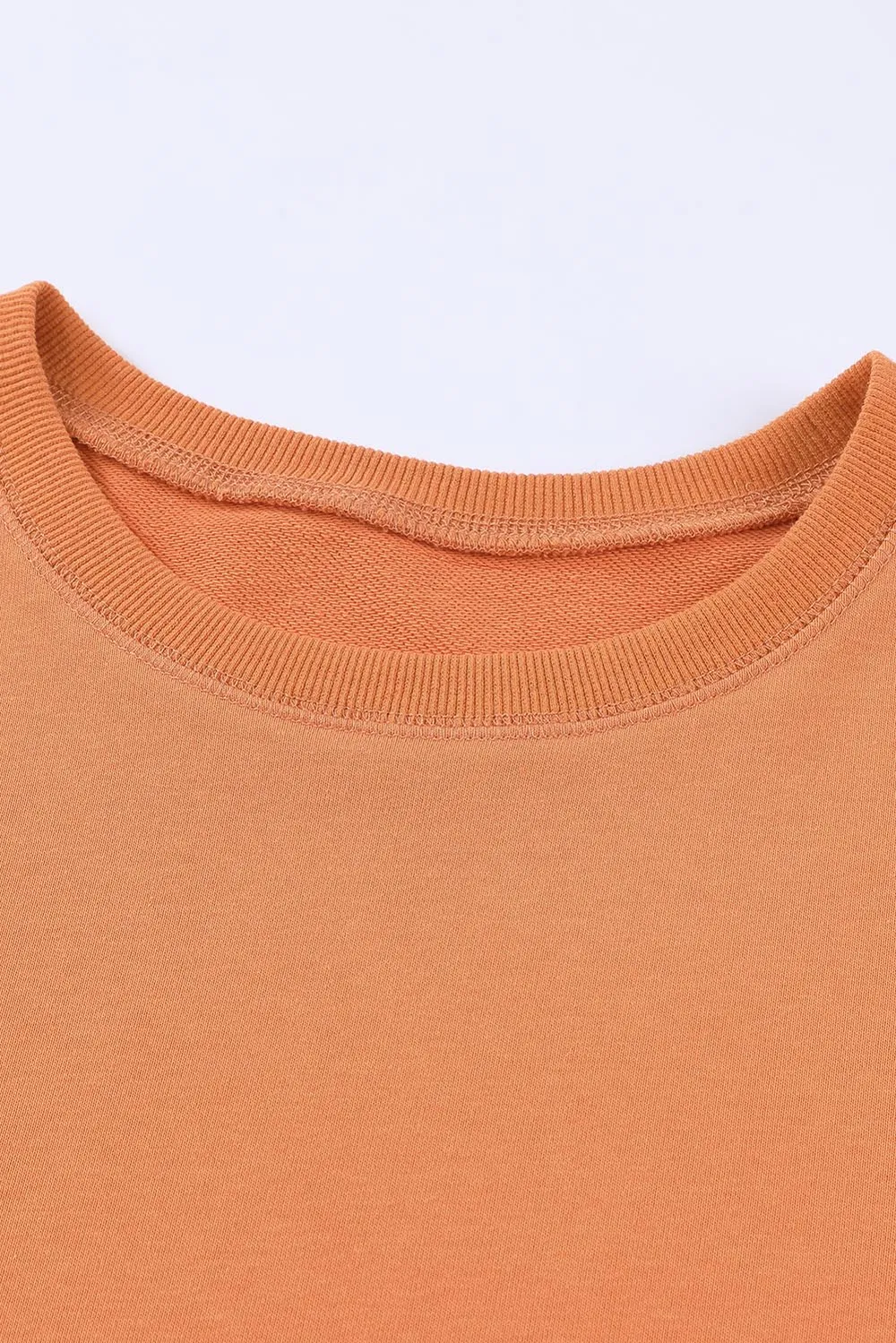 Side Slit Drop Shoulder Sweatshirt, image 8