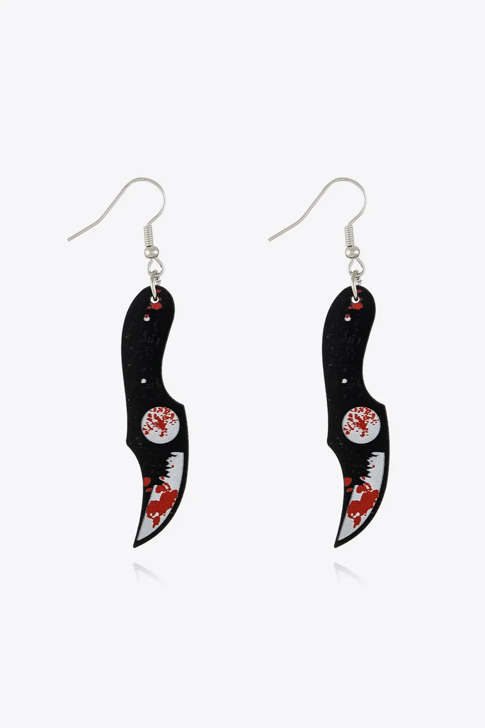 Bloody Horror Drop Earrings, image 3