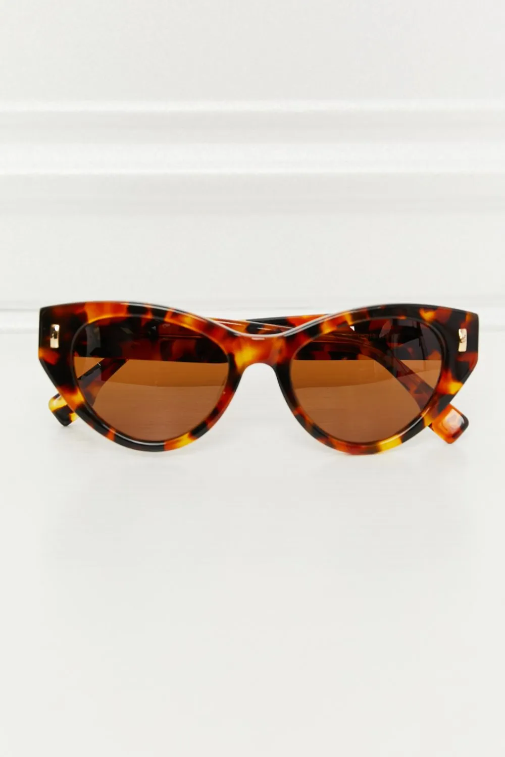 Tortoiseshell Acetate Frame Sunglasses, image 2