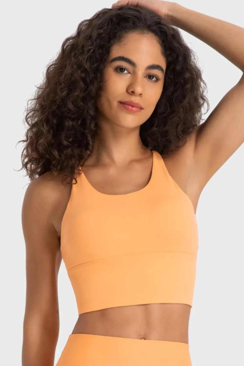 Crisscross Back Ladder Detail Sports Bra, image 6