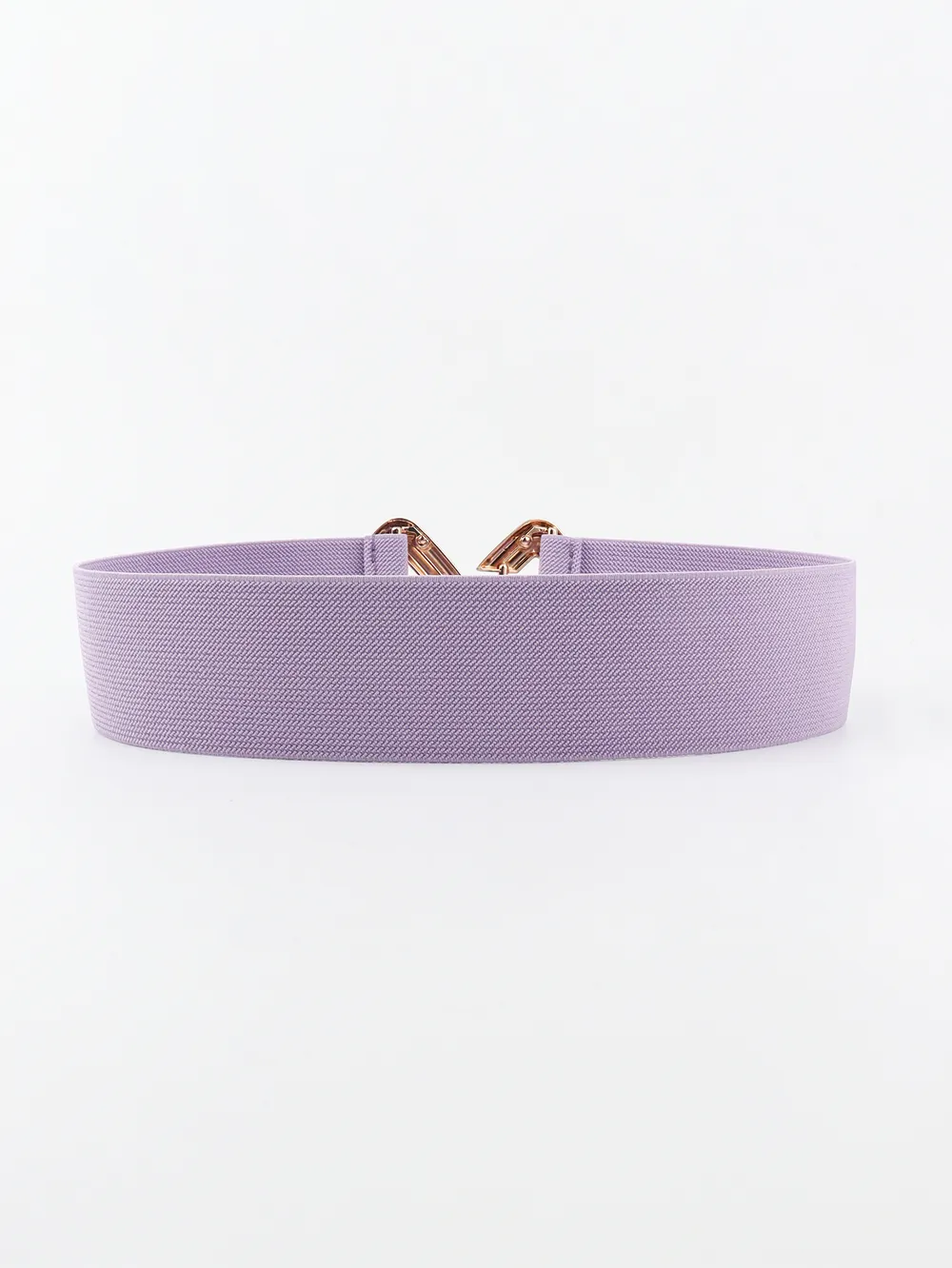 Geometric Buckle Elastic Wide Belt, image 18