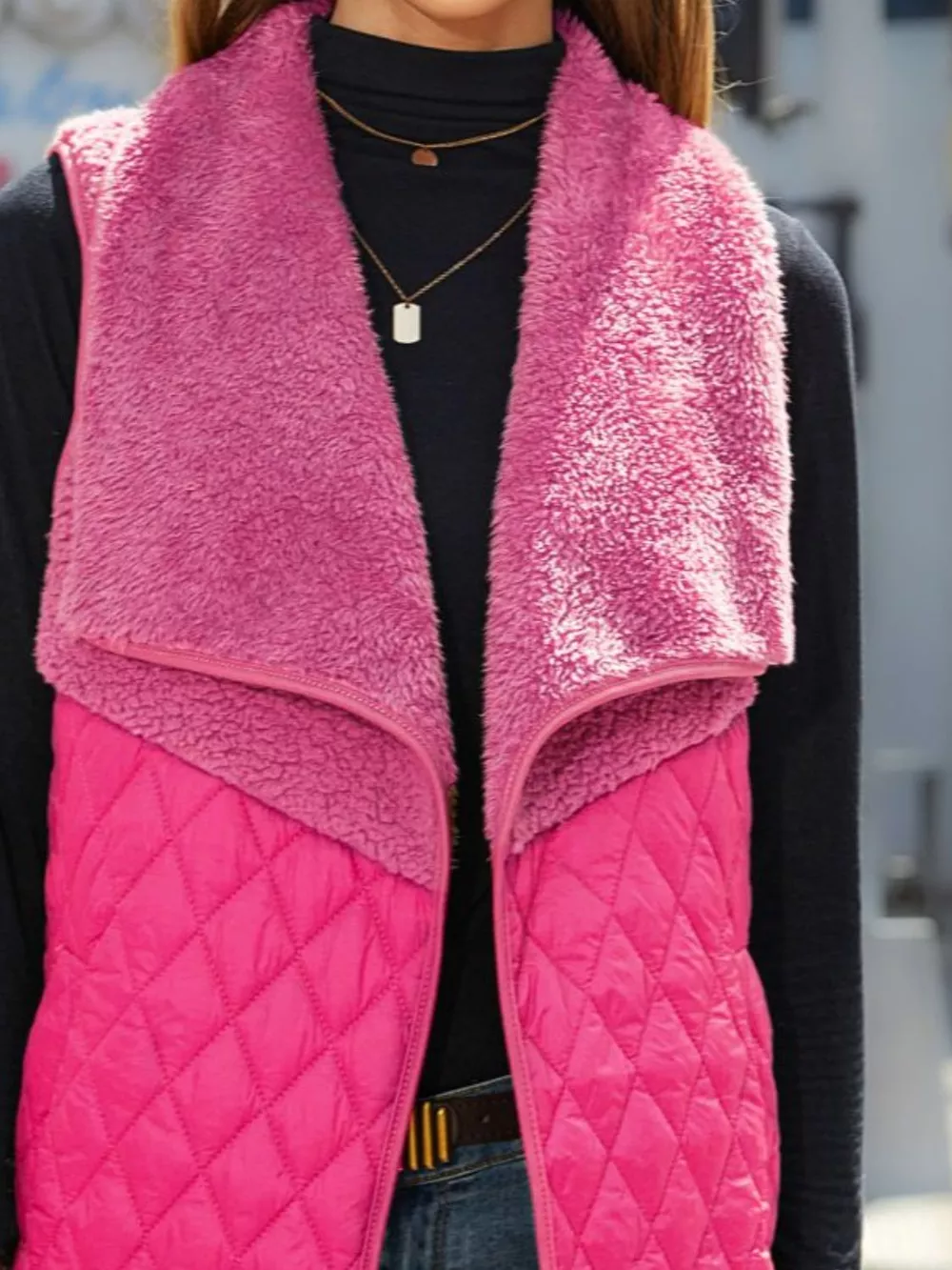 Open Front Collared Vest, image 5