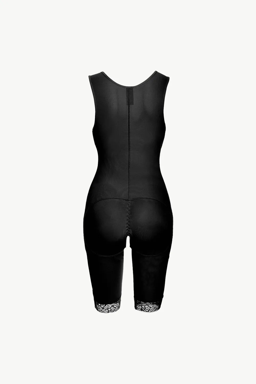 Full Size Lace Trim Shapewear with Zipper, image 14