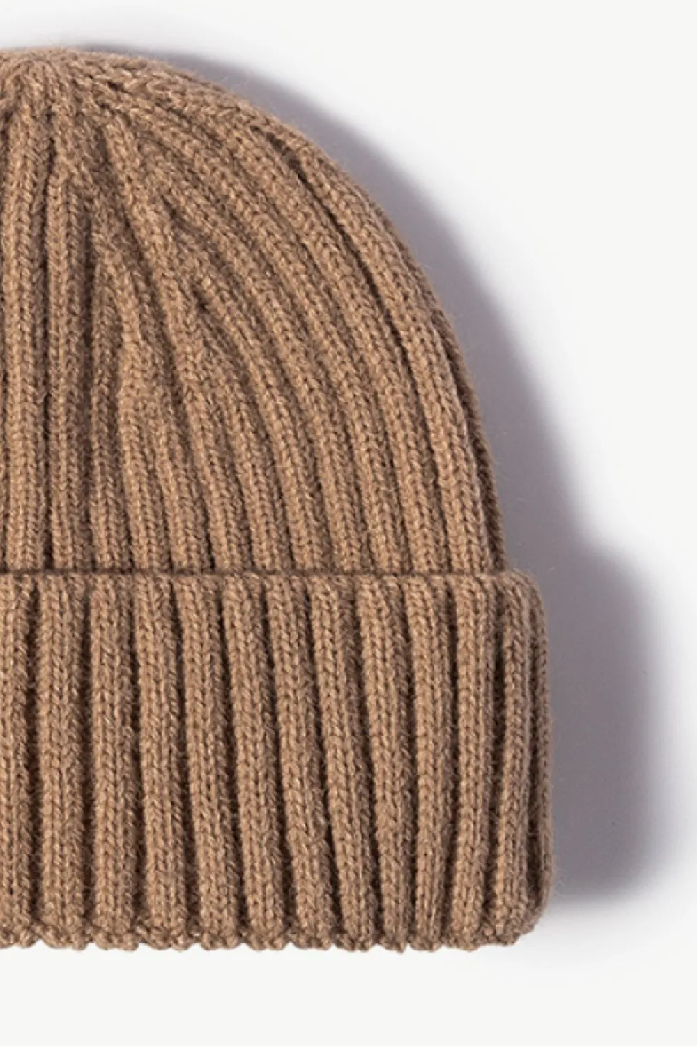 Rib-Knit Cuff Beanie, image 10