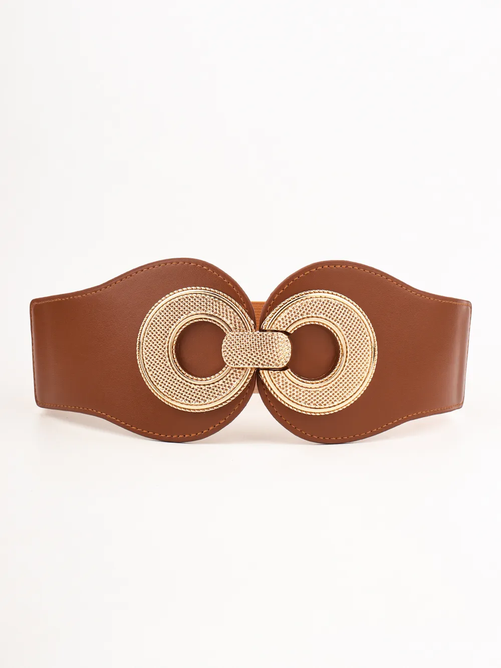 Alloy Buckle Elastic PU Belt, image 18
