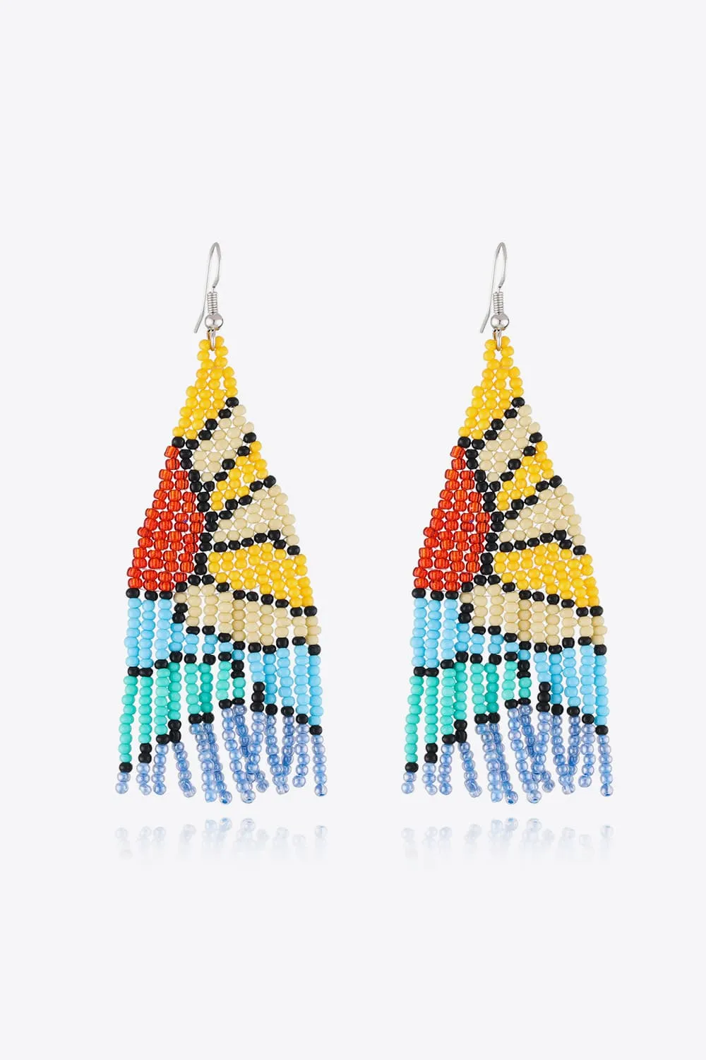 Beaded Dangle Earrings, image 2