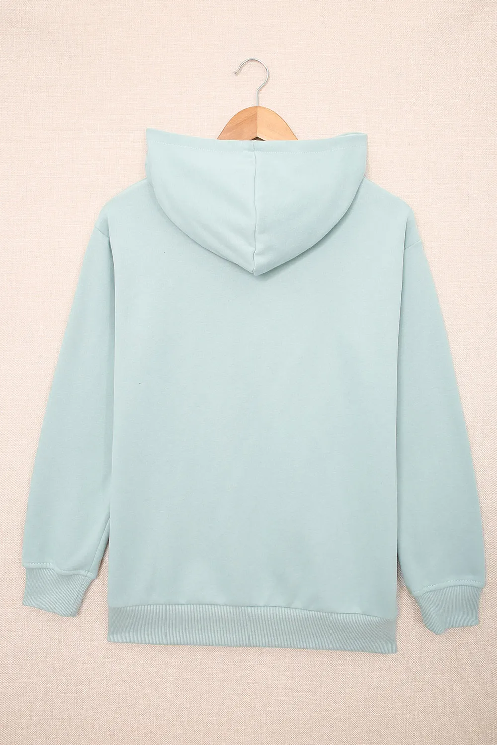 Dropped Shoulder Kangaroo Pocket Hoodie, image 6