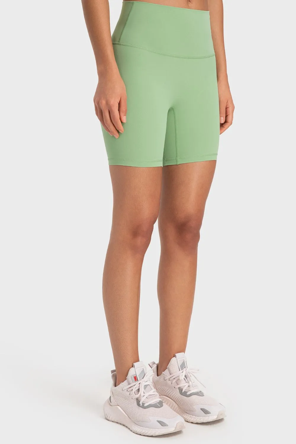 Staying Cozy Wide Waistband Biker Shorts, image 6