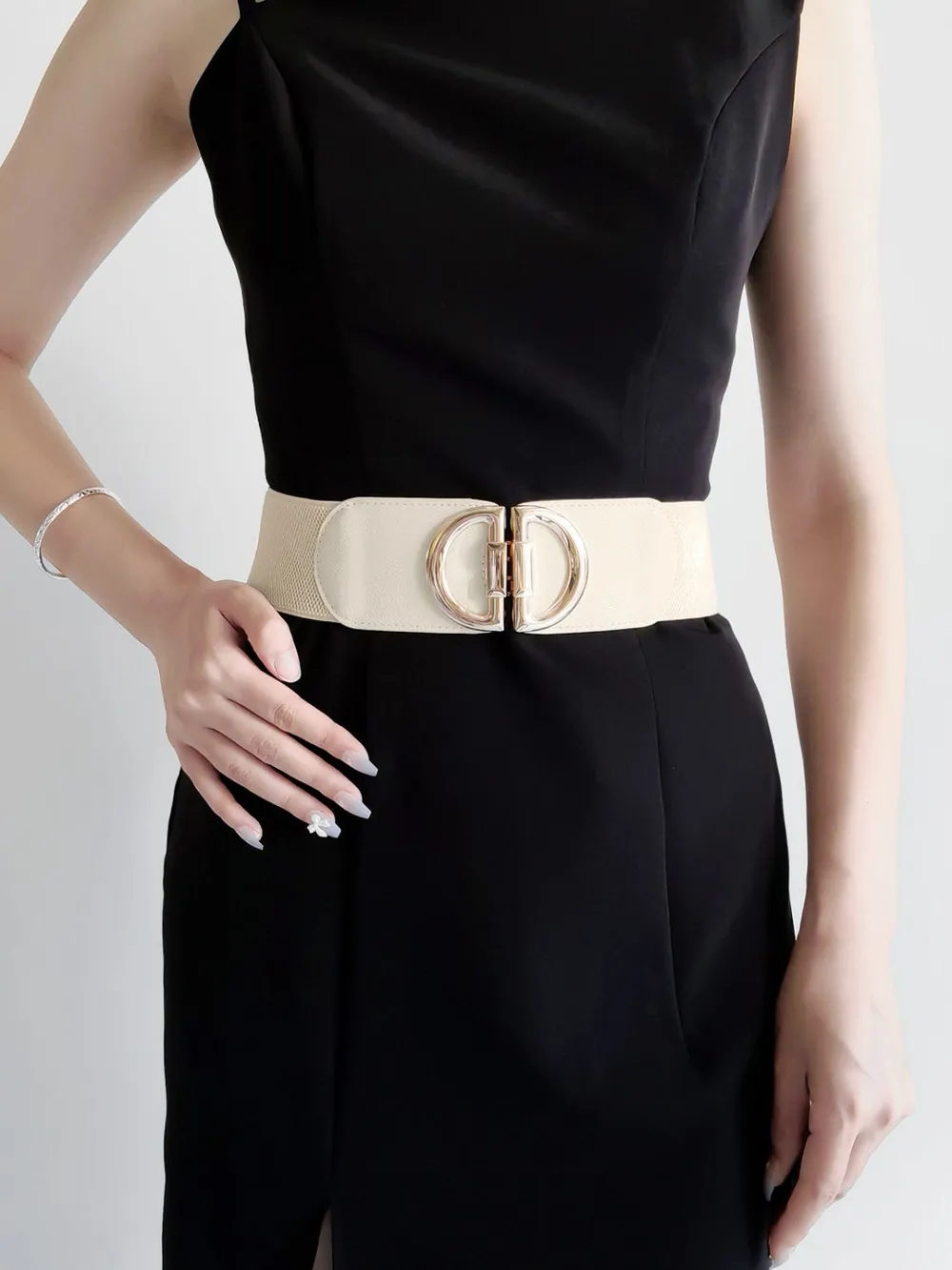 D Buckle Elastic Belt, image 16