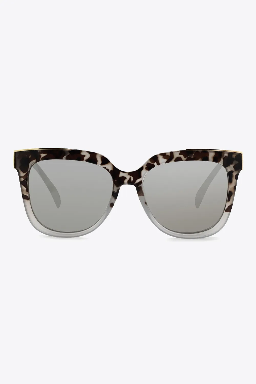 Tortoiseshell Polycarbonate Frame Full Rim Sunglasses, image 4