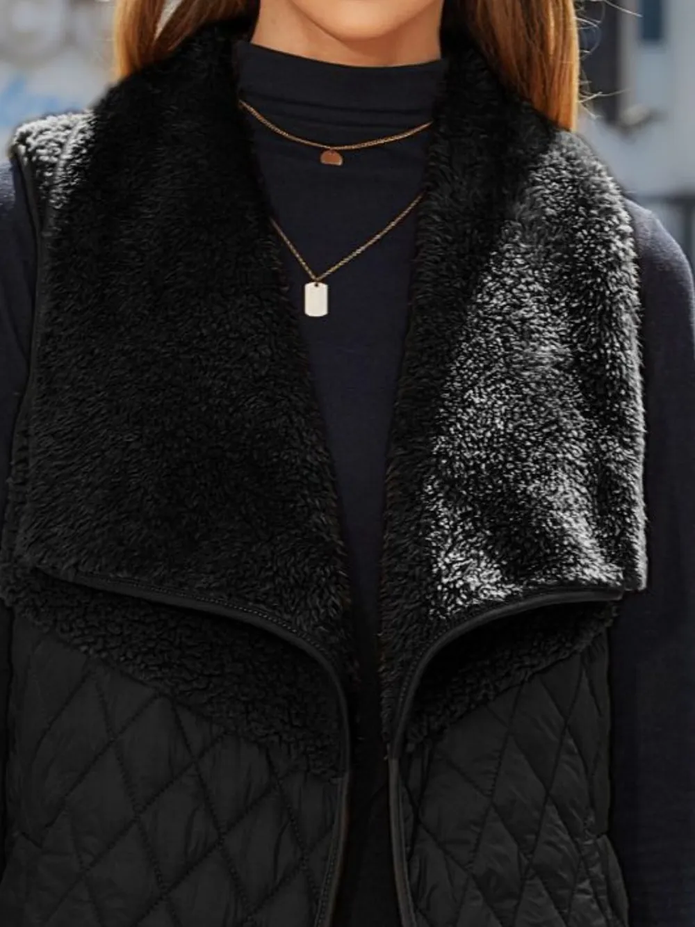 Open Front Collared Vest, image 8