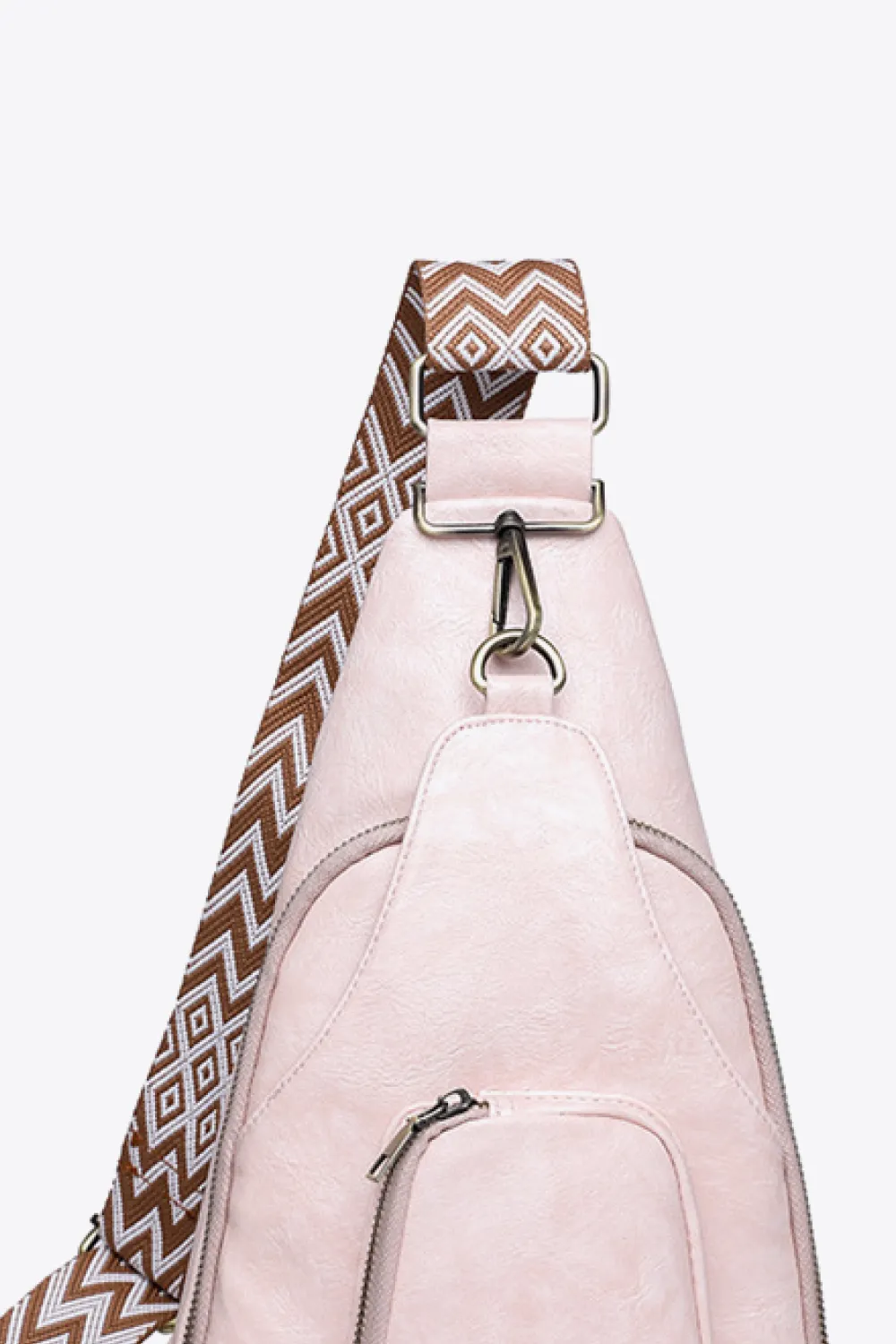 Take A Trip PU Leather Sling Bag, image 28