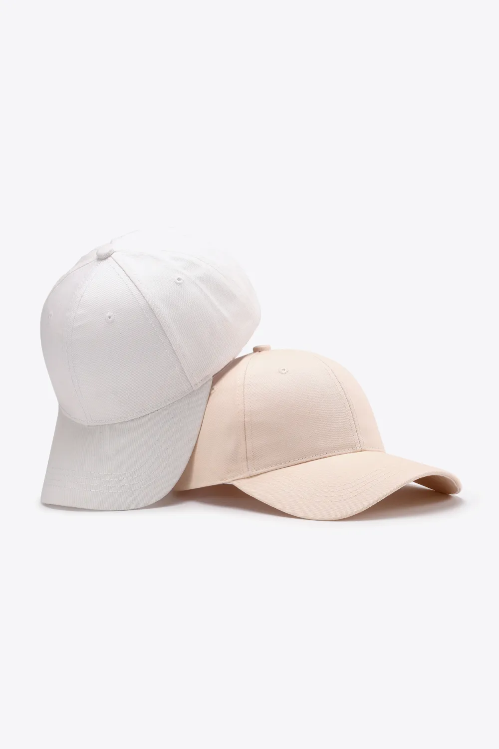 Plain Adjustable Cotton Baseball Cap, image 5