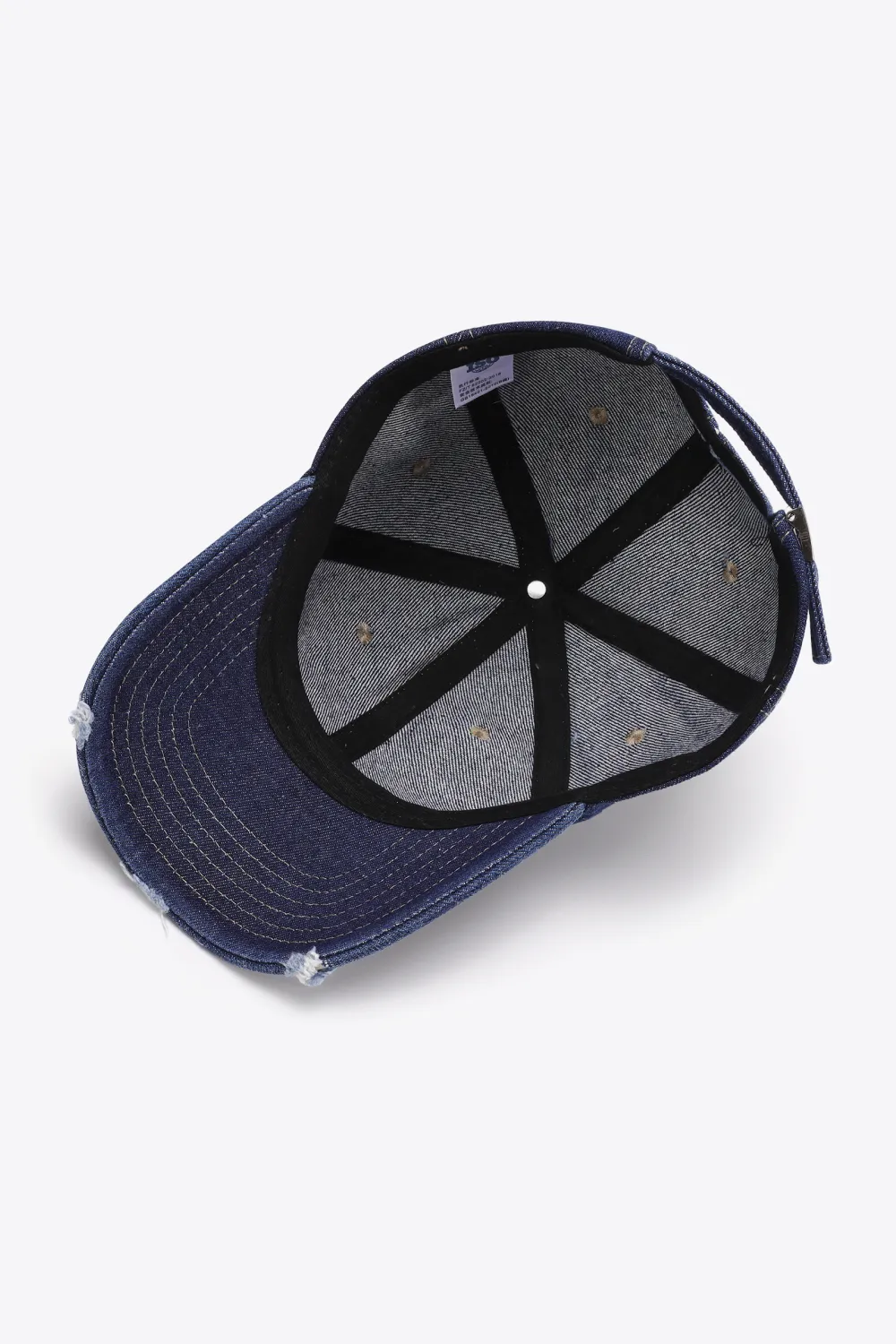 Distressed Adjustable Baseball Cap, image 6