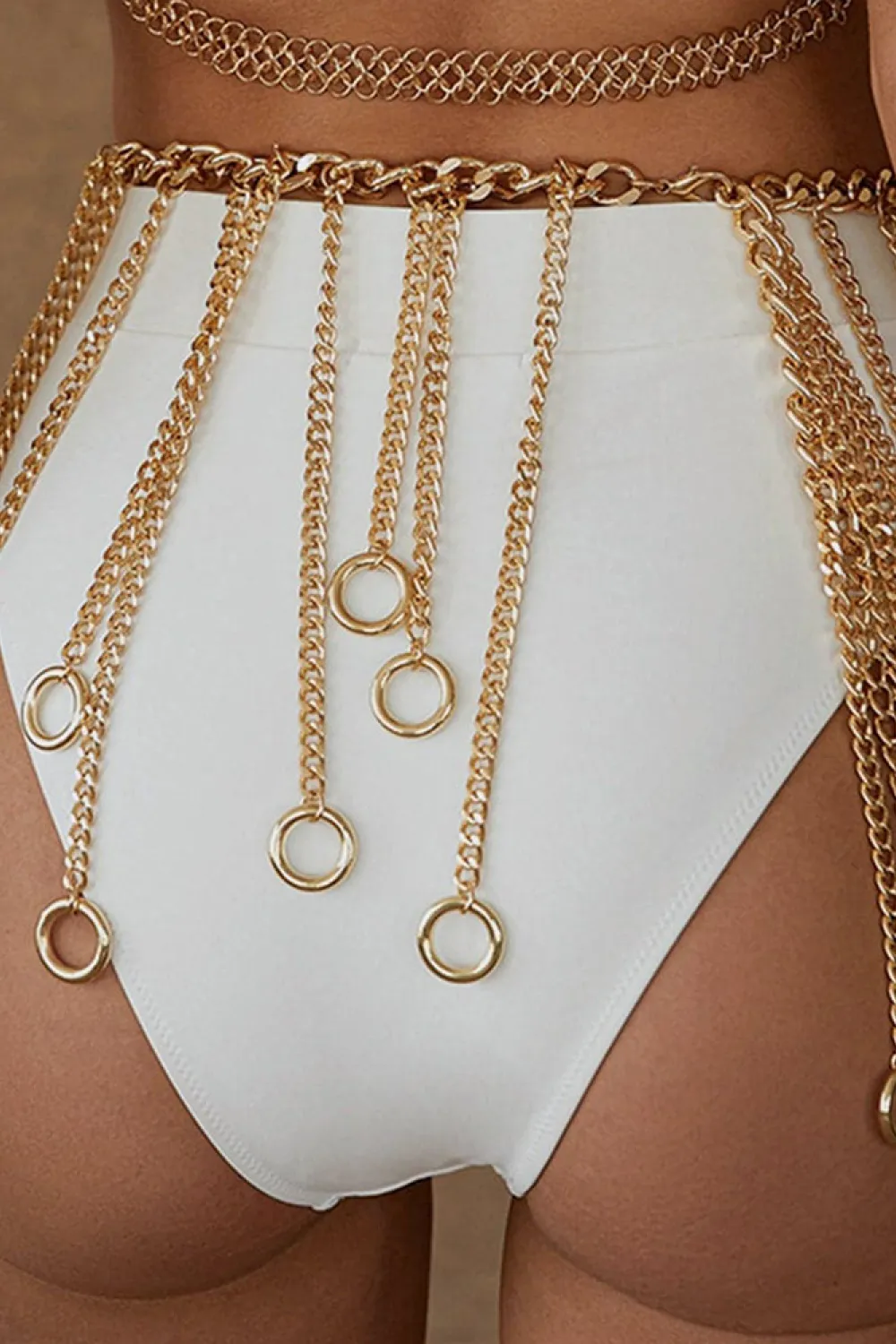 Fringe Chain Alloy Belt, image 3