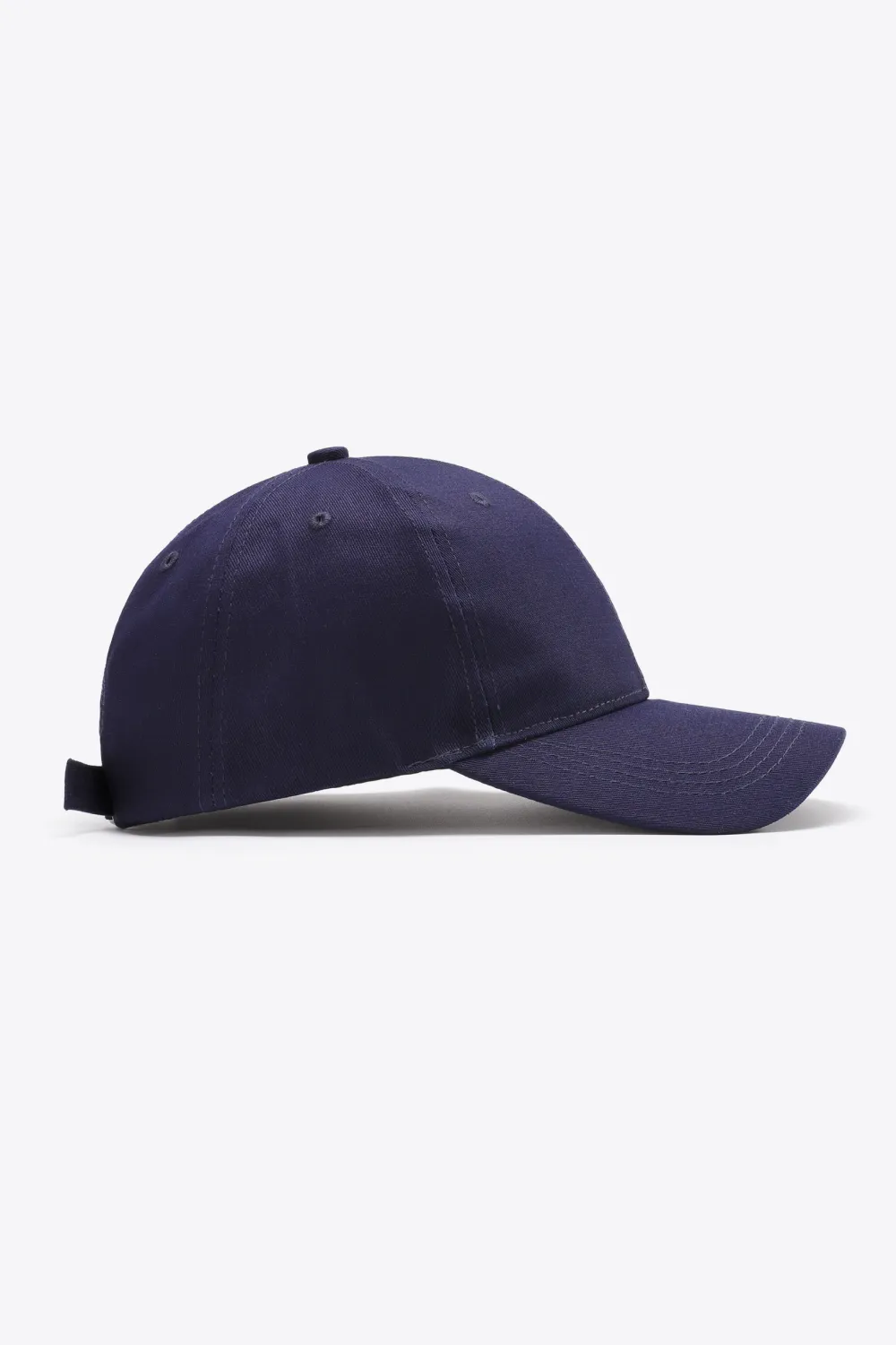 Plain Adjustable Cotton Baseball Cap, image 6