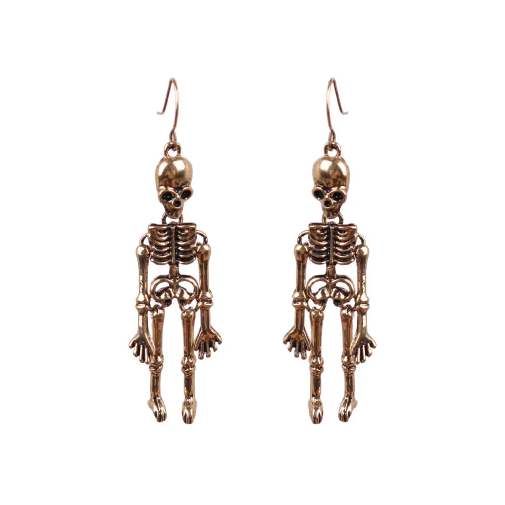 Skeleton Alloy Earrings, image 12