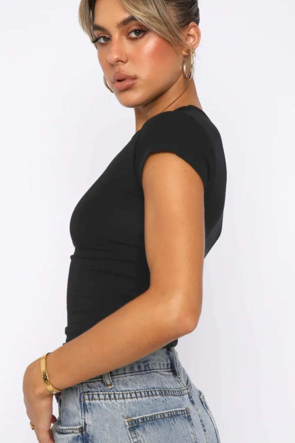 Crewneck Short Sleeve Tee, image 2