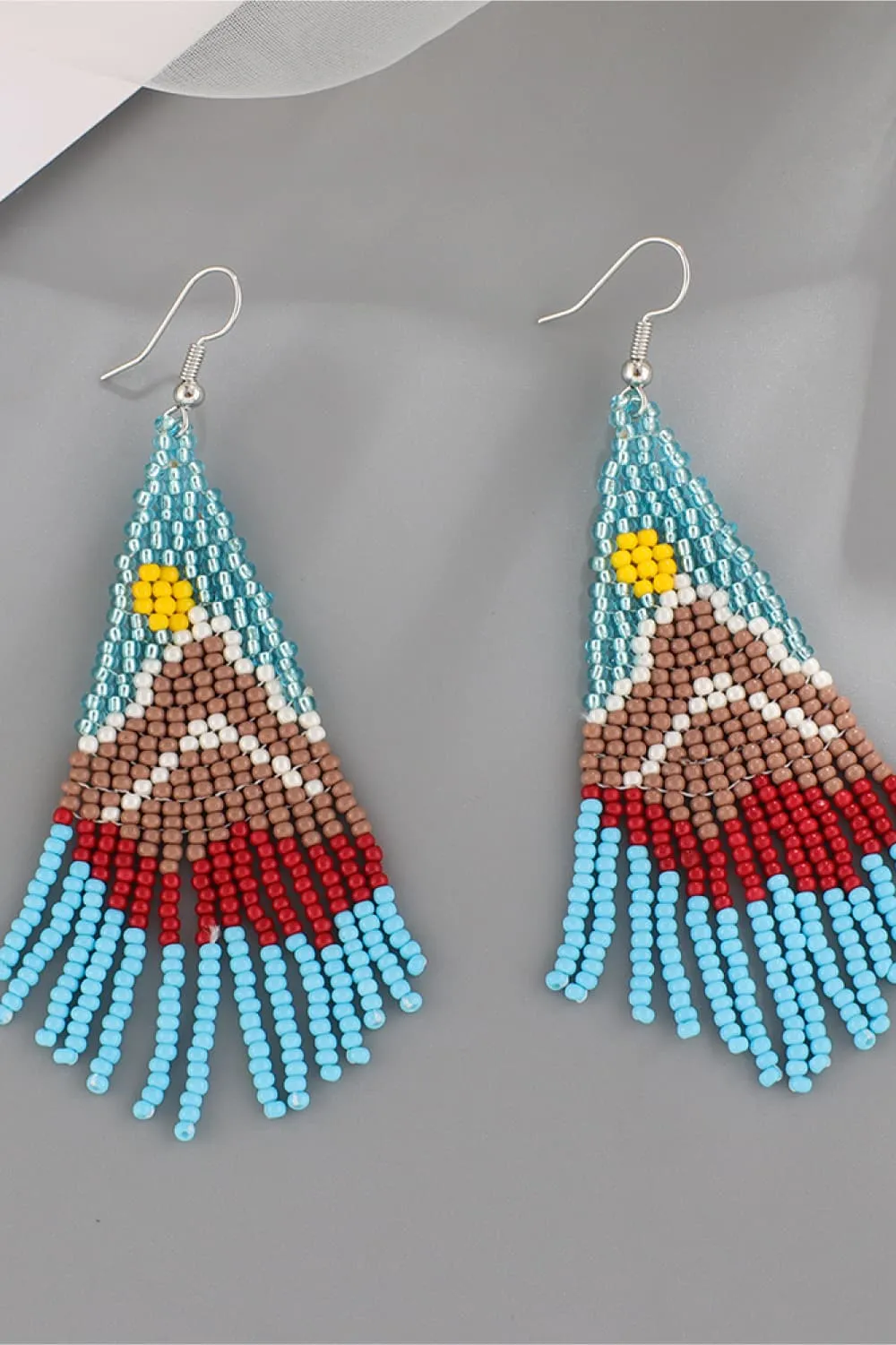 Beaded Dangle Earrings, image 9