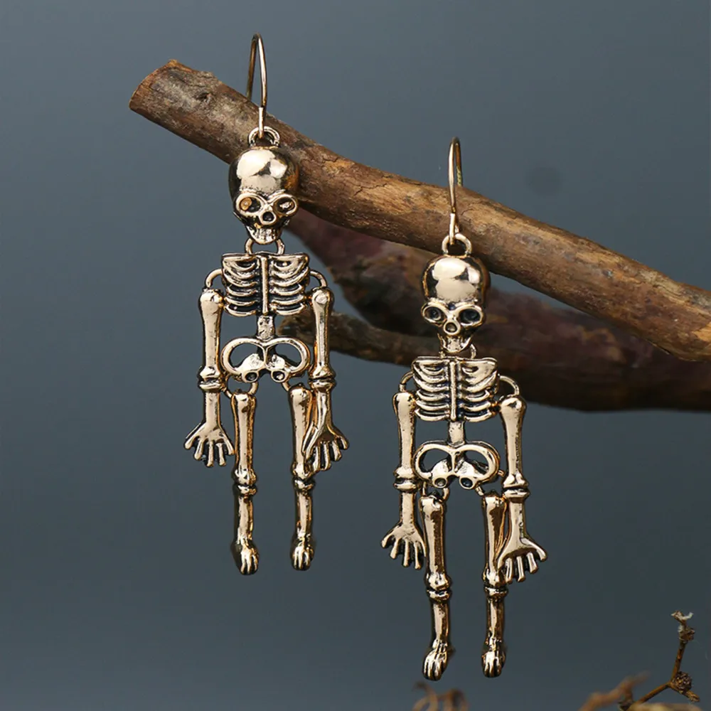Skeleton Alloy Earrings, image 11
