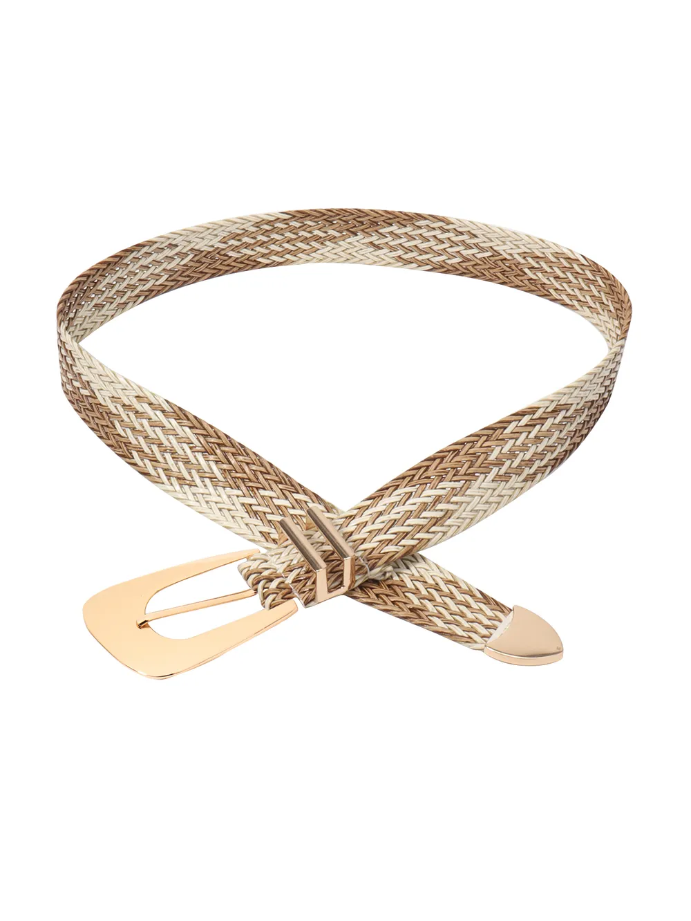 Irregular Buckle Braid Belt, image 7