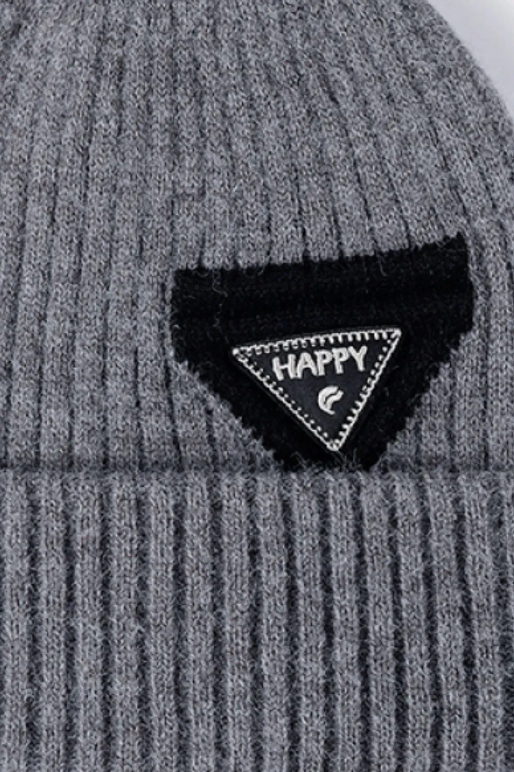 HAPPY Contrast Beanie, image 22