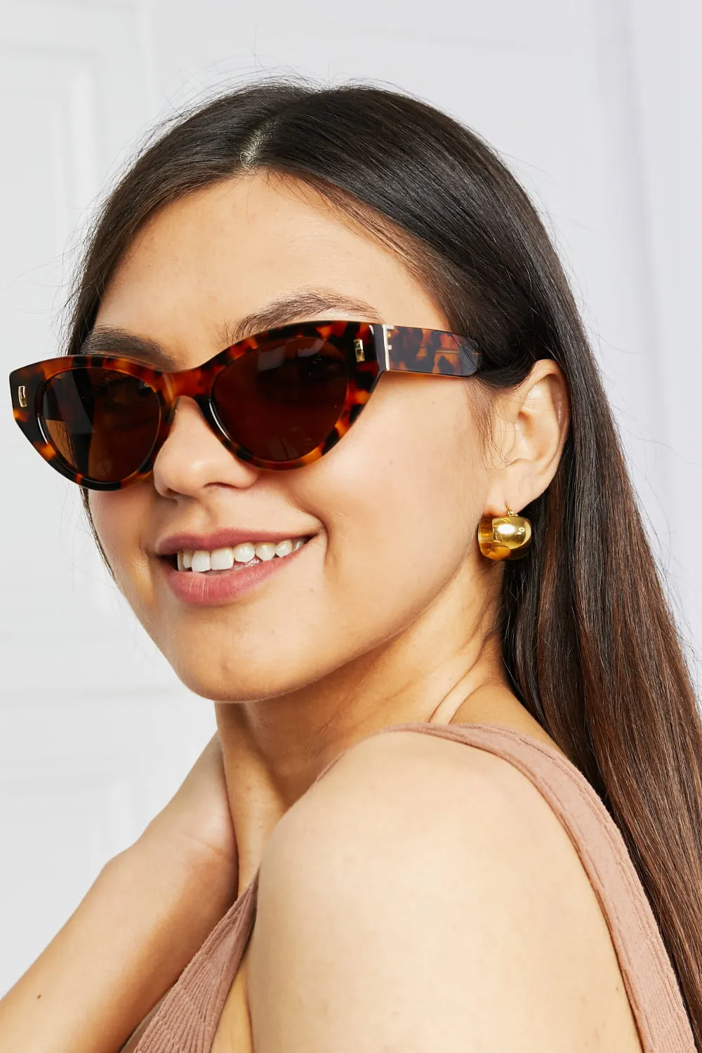 Tortoiseshell Acetate Frame Sunglasses, image 3