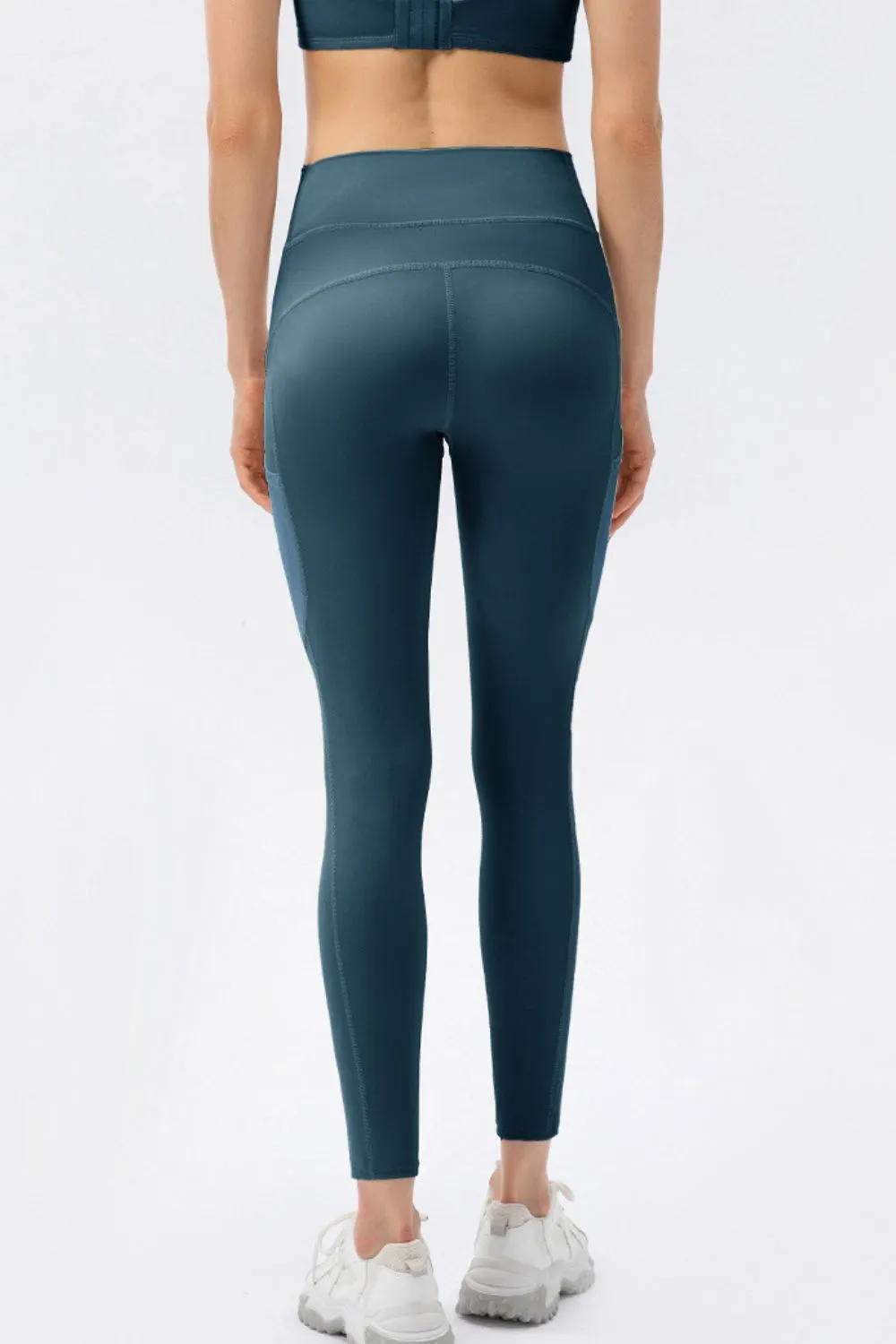 High Waist Slim Fit Long Sports Pants, image 12