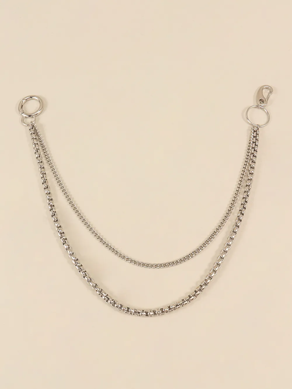 Double-Layered Metal Chain Belt, image 5