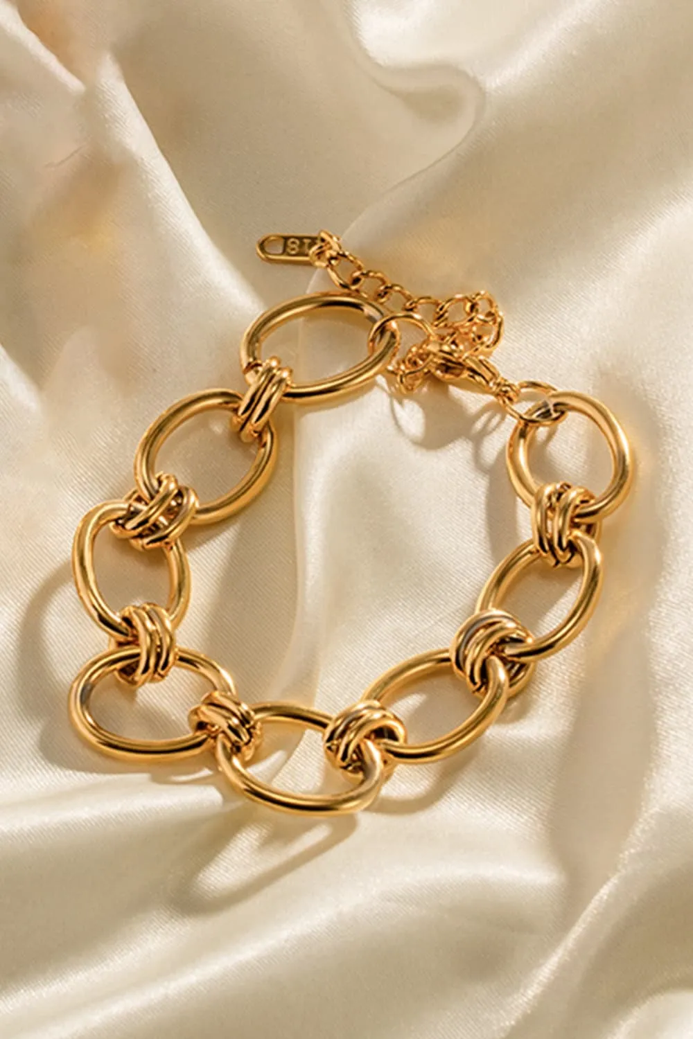 Chunky Chain Stainless Steel Bracelet, image 4