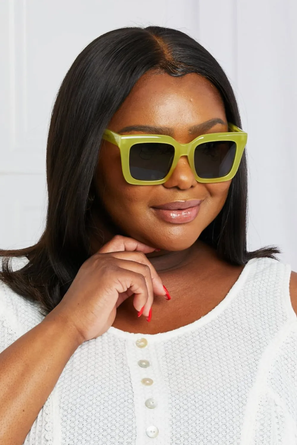 Square TAC Polarization Lens Sunglasses, image 2