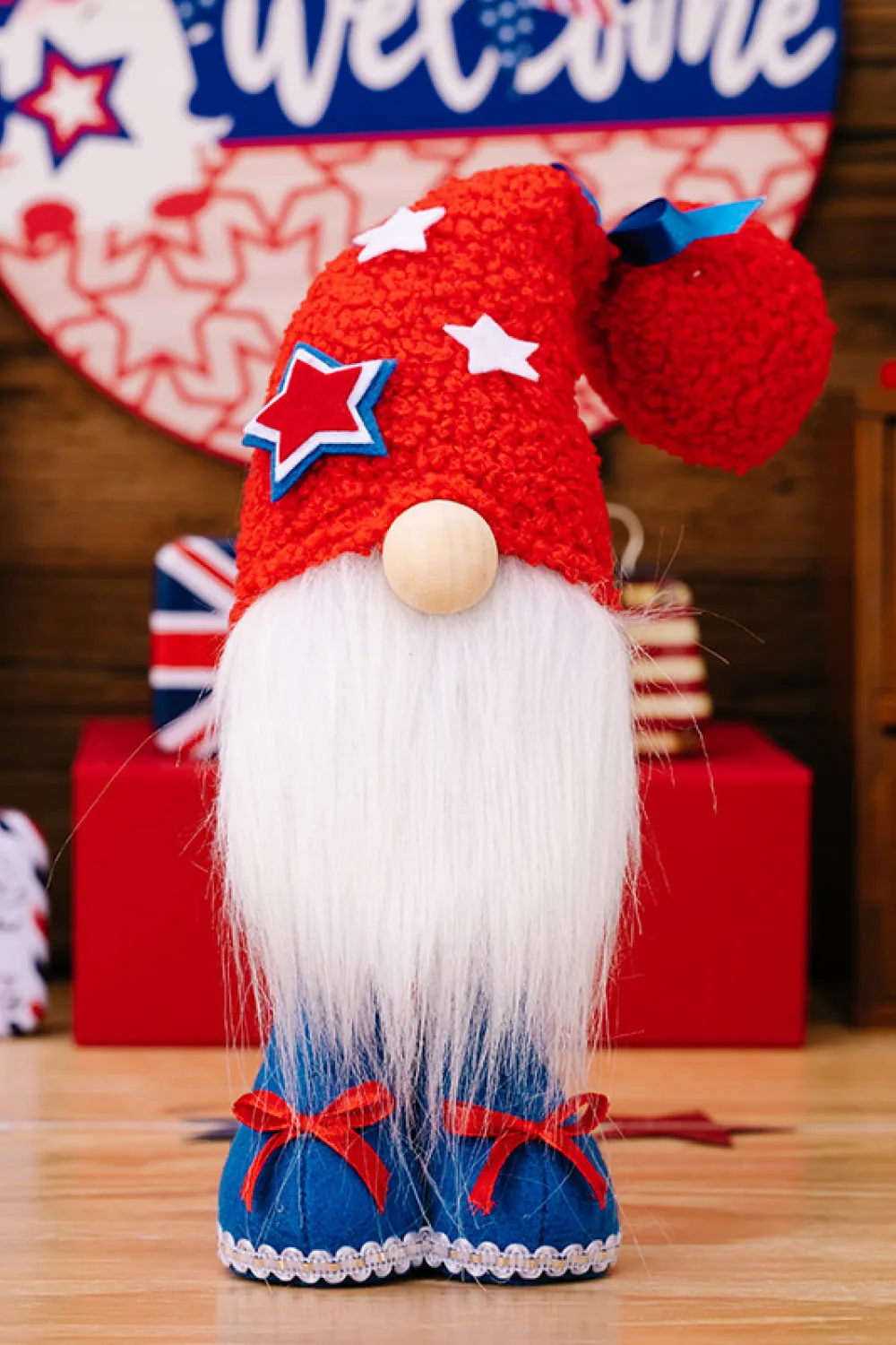2-Piece Independence Day Knit Beard Gnomes, image 6