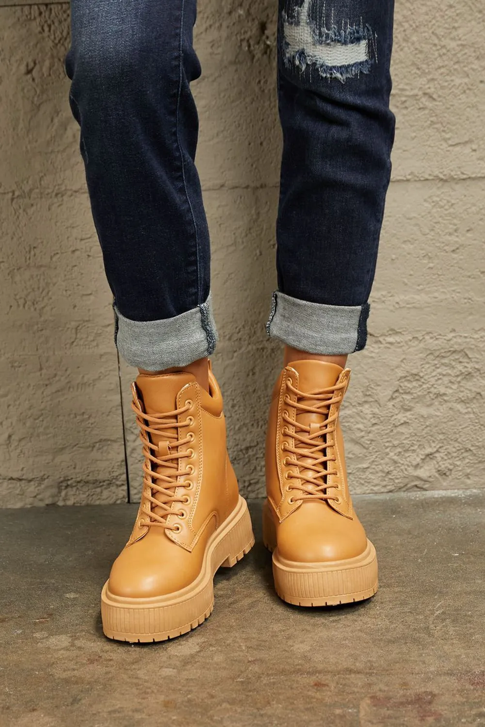 Platform Combat Boots, image 4
