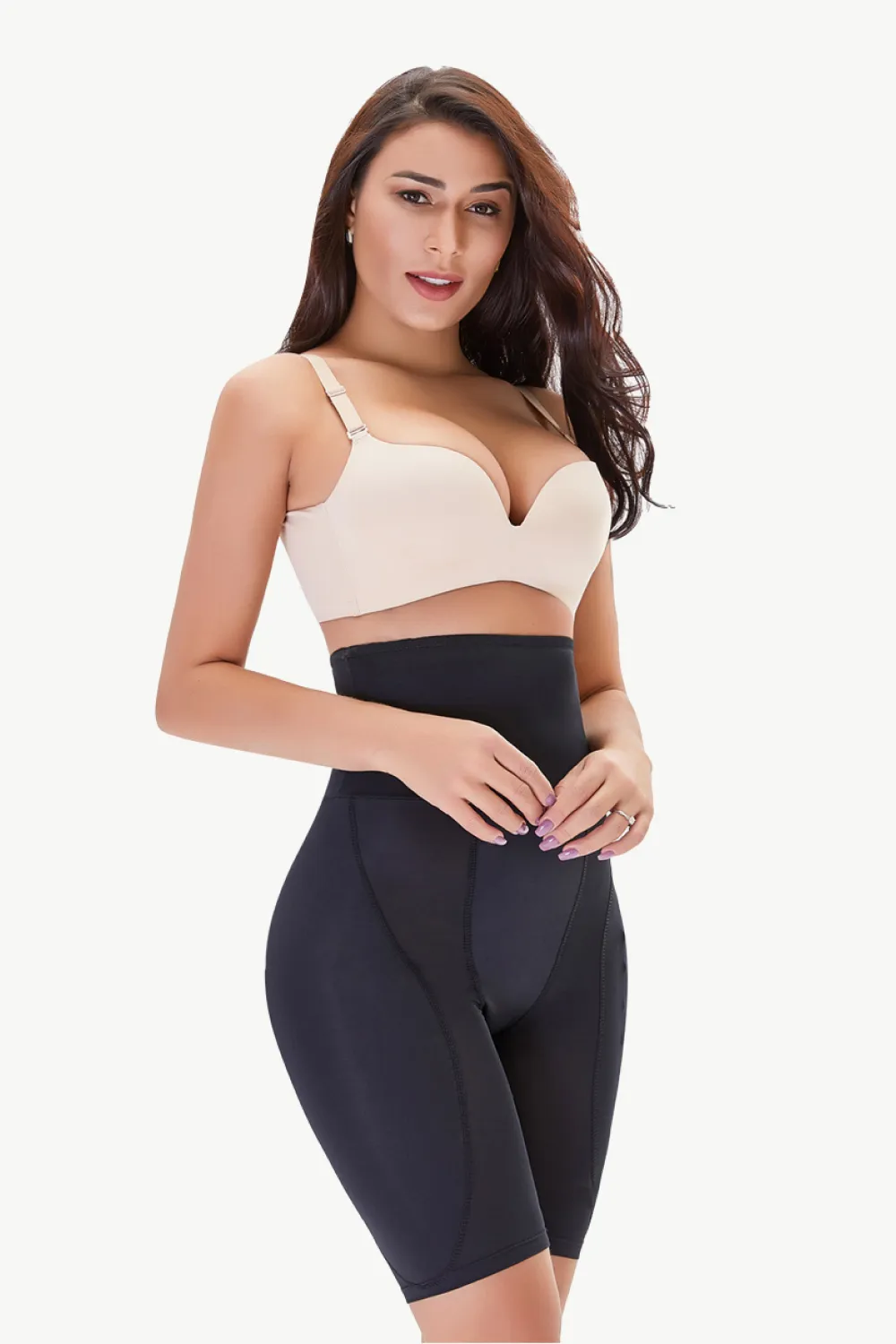 Full Size High Waisted Pull-On Shaping Shorts, image 13