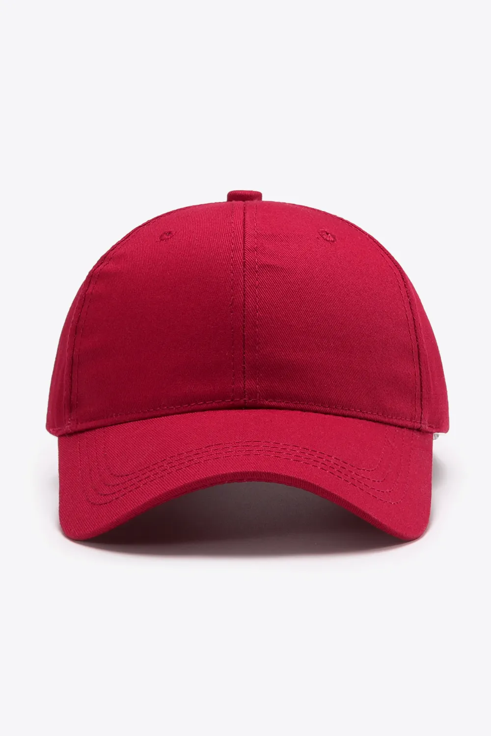 Plain Adjustable Cotton Baseball Cap, image 9