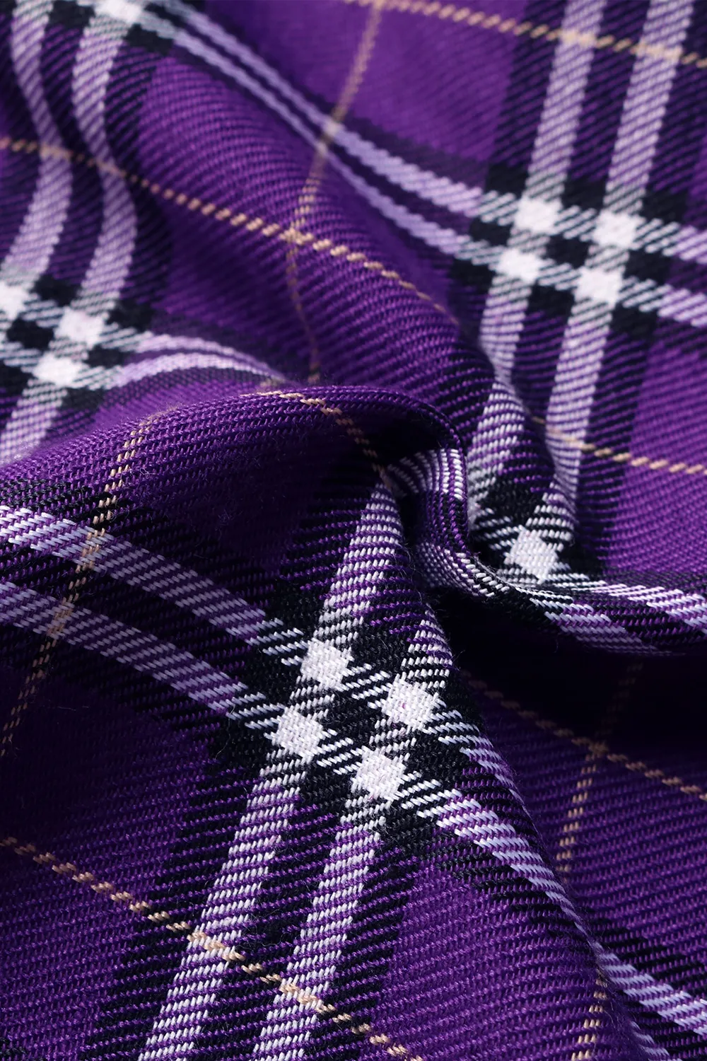 Plaid Straight Leg Overalls, image 4