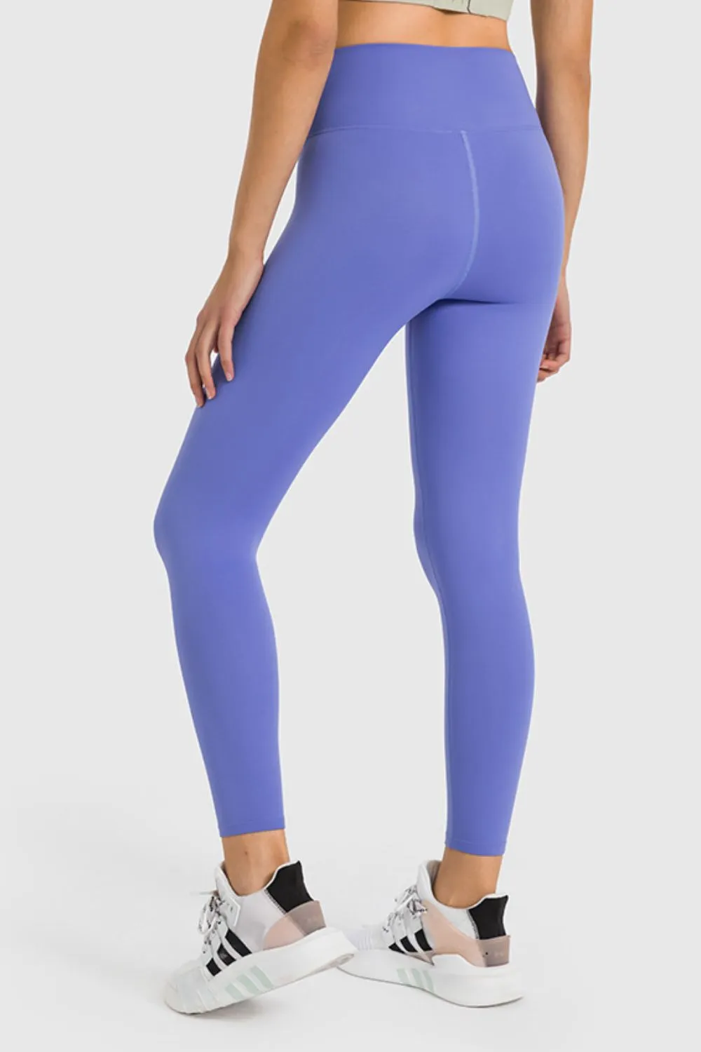 High Waist Ankle-Length Yoga Leggings, image 8