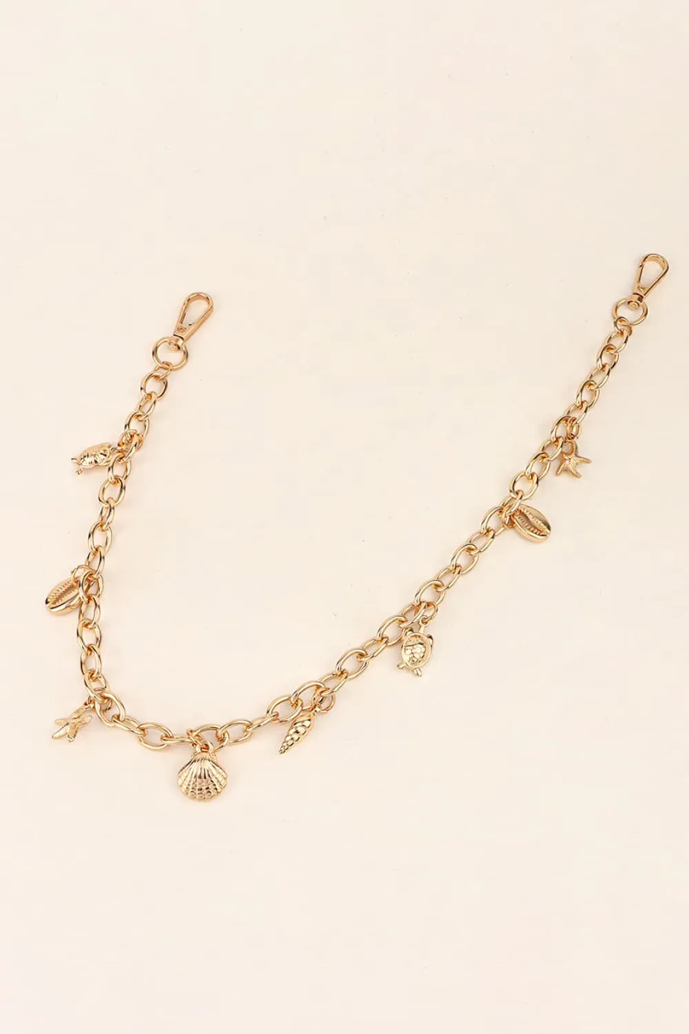 Sea Element Charm Iron Chain Belt, image 3