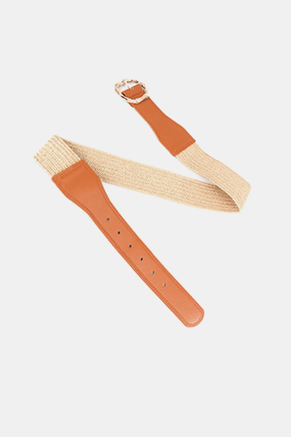 Alloy Buckle Braided Belt, image 4