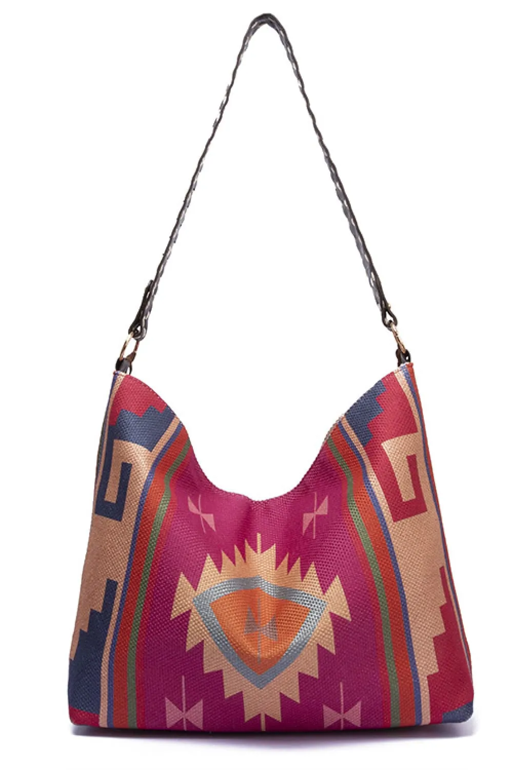 Geometric Canvas Tote Bag, image 19