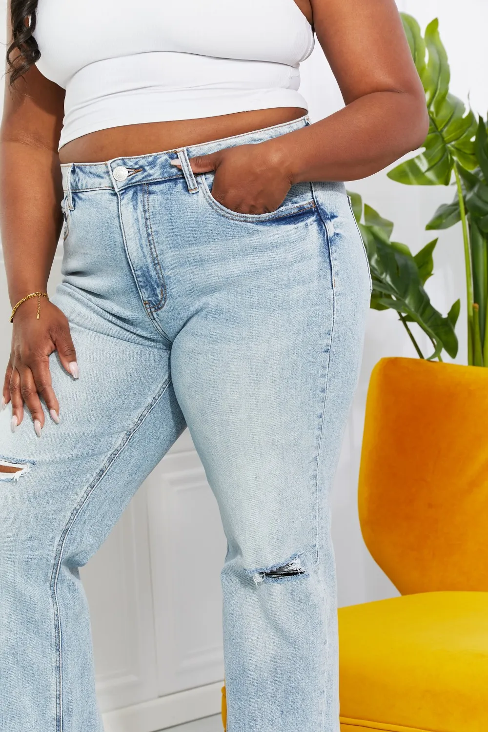 Full Size Allie 90's Dad Jean, image 3