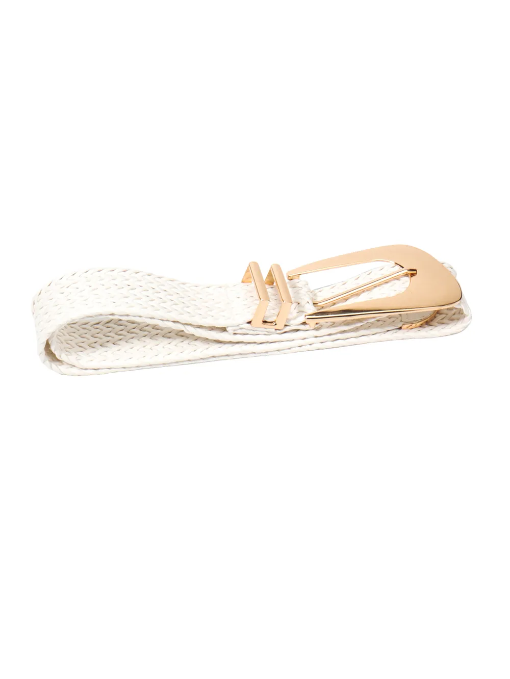 Irregular Buckle Braid Belt, image 8