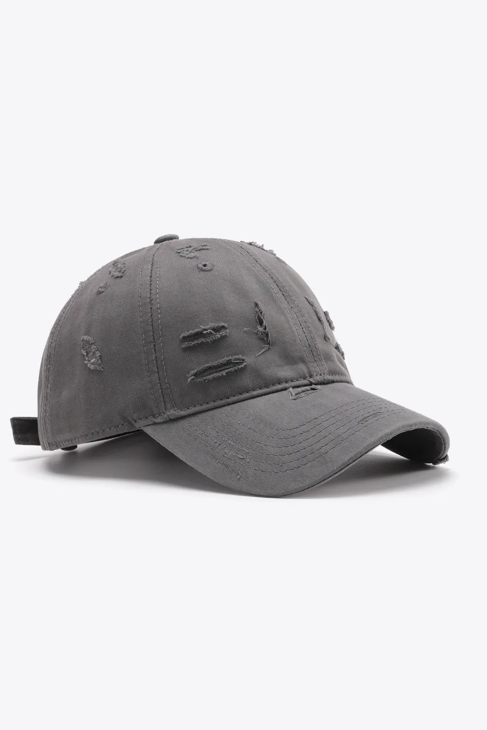 Distressed Adjustable Baseball Cap, image 2