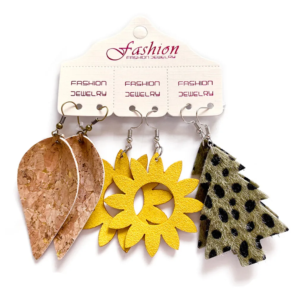 PU Earrings Set, image 5