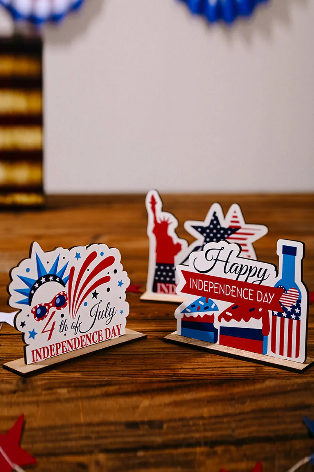 Independence Day Plywood Decor Ornament, image 8