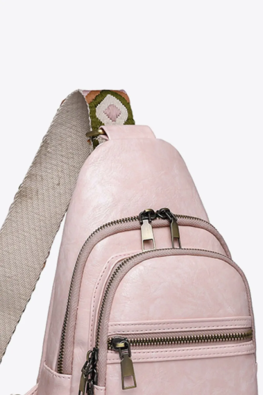 It's Your Time PU Leather Sling Bag, image 7