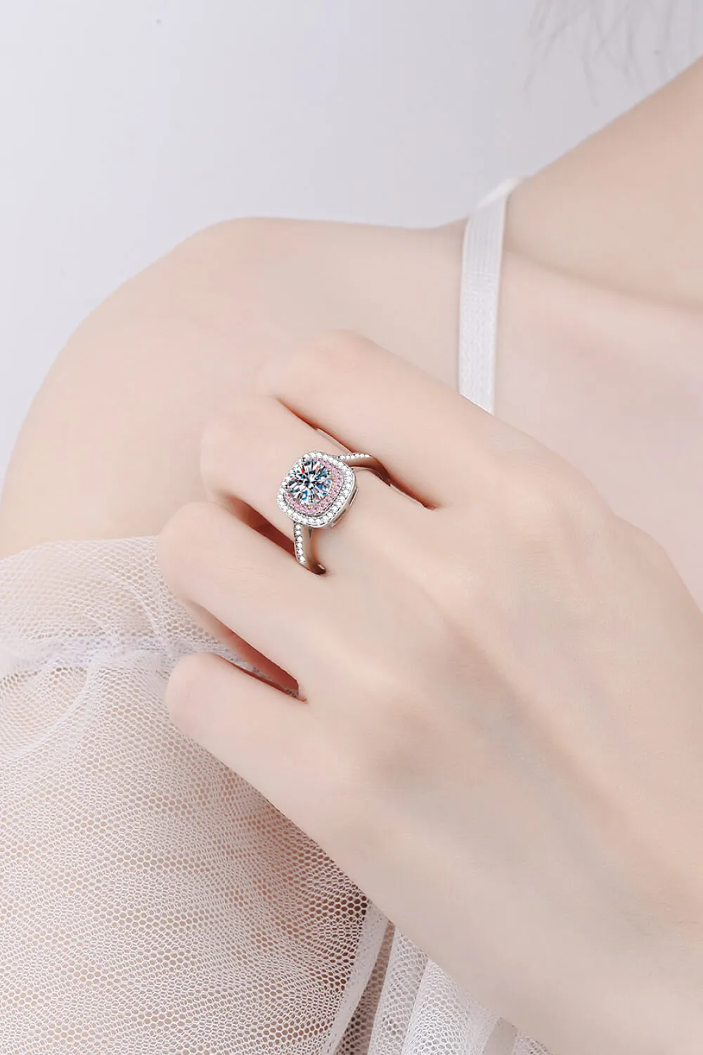 Need You Now Moissanite Ring, image 2