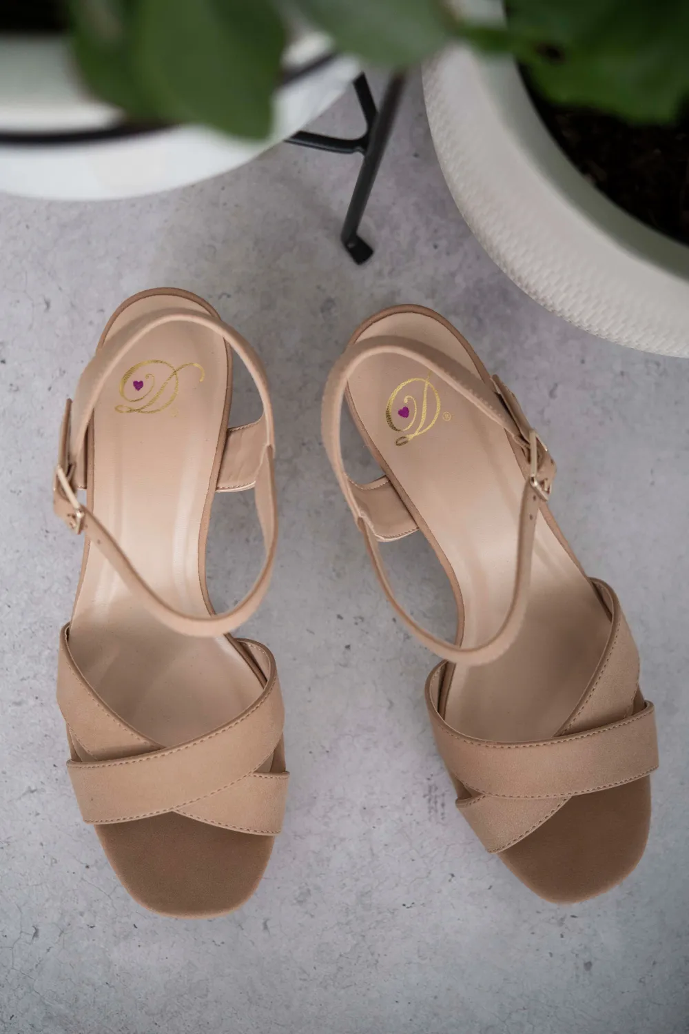 Genuine Joy Crisscross Block Heel Sandals, image 4